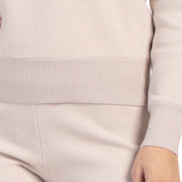 RACHEL ZOE 2pc Long Dolman Sleeve Pull Over Sweater And Pants Set - Picture 4 of 4